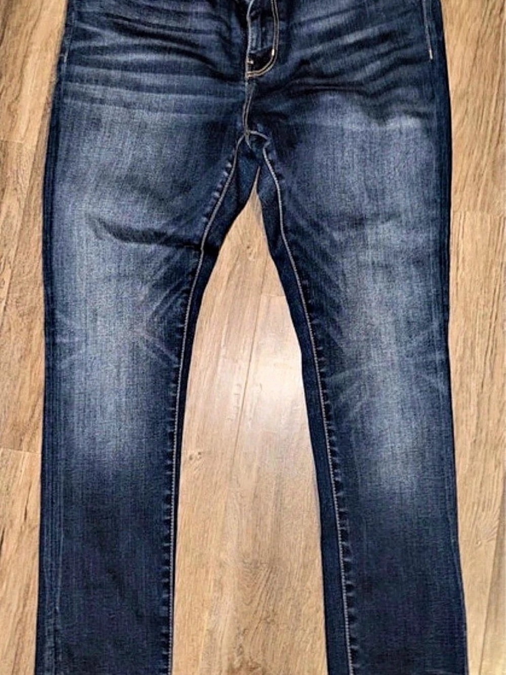 BKE Payton Ankle Skinny Ankle Skinny Jeans in Blue waist 3125